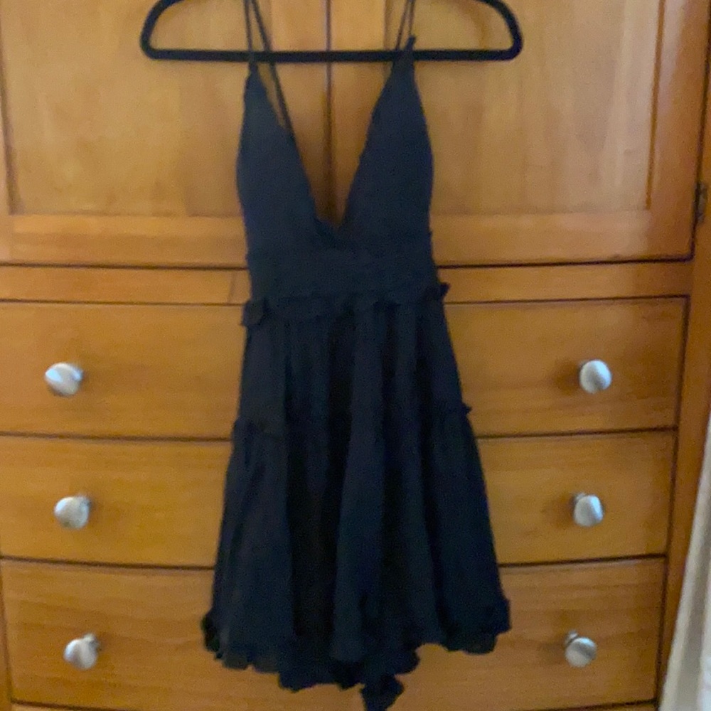Brand new black, Hazel Boutique, dress! Size L.